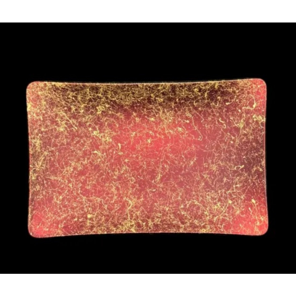 角小皿 乱糸（マット仕上げ）5枚セット［NF100］