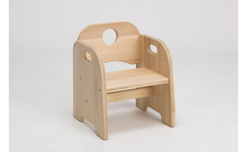 
            [№5882-0317] 桐キッズチェアー 国産 日本製 椅子 イス 家具
          