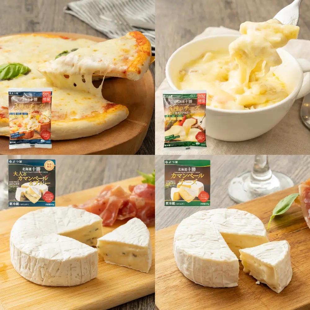 よつ葉 バター3種とチーズ5種の特選セット 8個入り 計880g バター チーズ 乳製品 生乳 よつ葉バター カマンベール クリームチーズ セット 詰め合わせ 食べ比べ 贈り物 ギフト トッピング 料