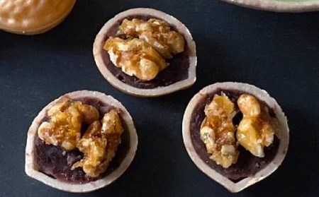 【数量限定】くるみ最中 8個入 | 中津菓子かねい 常温発送 和菓子 お菓子 和スイーツ くるみ饅頭 もなか 大分県 中津市