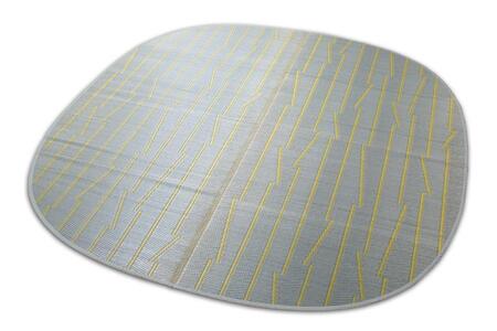 OTO い草ラグ(L)190×190cm【POKI-POKI GY】