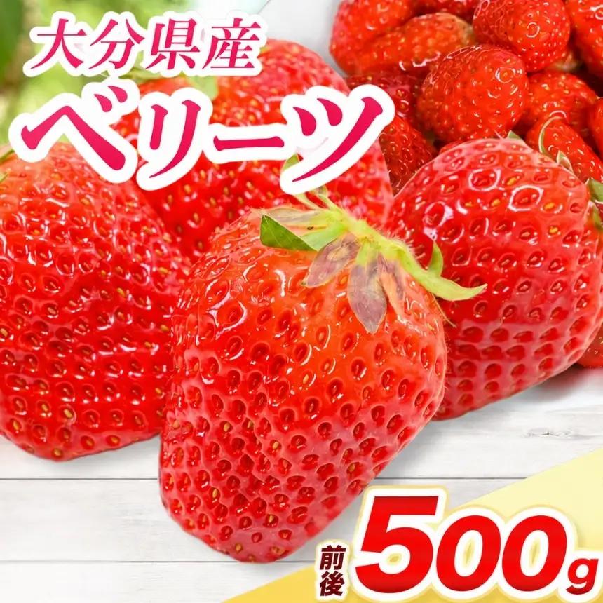ベリーツ × 2パック ( 約500g ) ( 1パック/250g前後 ) | いちご ベリー フルーツ 果物 大分県 中津市