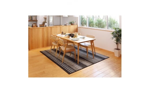 日本製 撥水・防汚 カーペット ブラウン 1枚 約180×220cm 600022200型[1124]