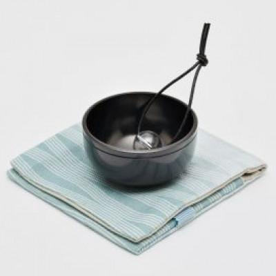 ふるさと納税 高岡市 【高岡銅器】おともりん優　漆黒　ブルー |  | 02