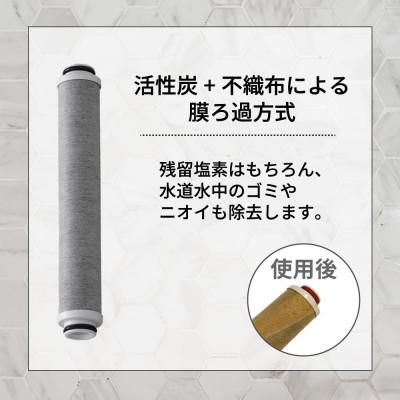 ふるさと納税 山県市 バブリージョワー 交換用 フィルター カートリッジ JS222-K 2本 水生活製作所 MIZSEI |  | 02