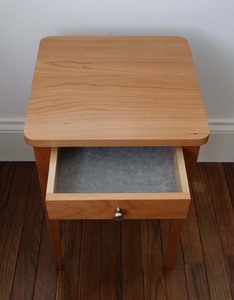 サイドテーブル チェリー 無垢