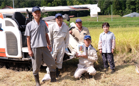 【定期便】新米予約 令和6年産石見高原みずほ米コシヒカリ 無洗米仕上 5kg×3回