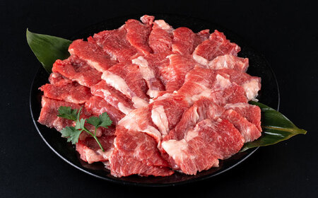 熊本 赤牛 カルビ 焼肉用 約800g【合同会社 たべたせいか】[AYCB032]