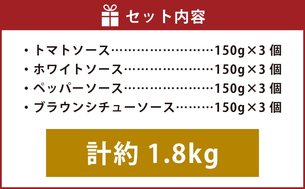 こだわり4種ハンバーグ 各約150g×3 計12個セット