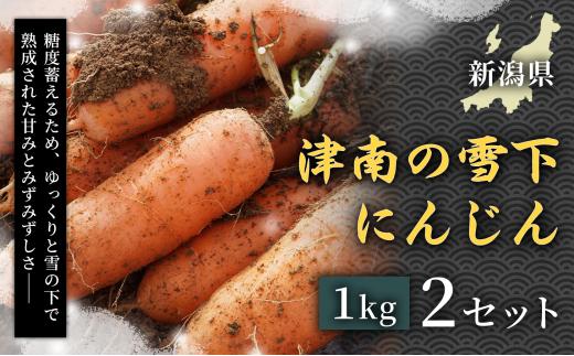 【令和8年産先行予約】【フルーツのような甘さ】津南の雪下にんじん 1kg 2セット 産地直送 高級野菜 自然の甘み フルーツにんじん 子どもが喜ぶ  旬の味覚 離乳食におすすめ 夏野菜 健康野菜 栄養満点 美容 カロテン豊富 免疫力アップ ご当地グルメ 安心安全 品質保証 リピート ランキング