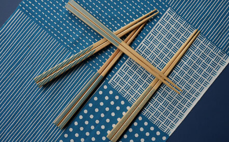 OEDO -Blue- Takijima / 箸 はし カトラリー お箸 小浜市 / スタイル・オブ・ジャパン[BFCX010]