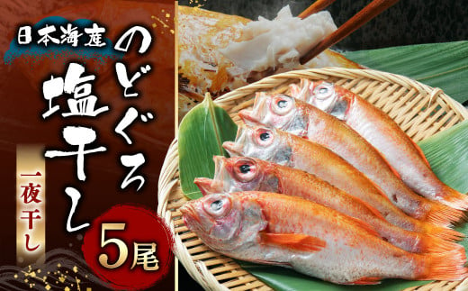 C4004 のどぐろ 塩干し 5尾 干物 国産 高級魚 アカムツ