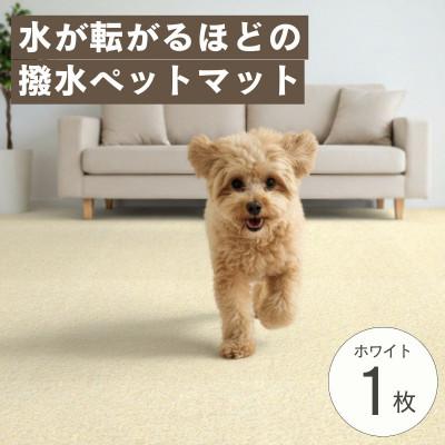 ふるさと納税 和泉市 水が転がる程の撥水性!撥水ペットマット「UKU」お試し1枚 ホワイト