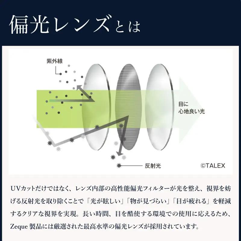 Zeque（ゼクー）偏光オーバーグラス OPA（オーパ）F-2112 ネオクリアグレー / トゥルービュー - スポーツから日常まで、スタイリッシュに目を守る。