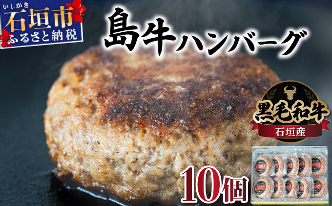 
            行列のできる 肉匠丸富からお届け‼︎《黒毛和牛》石垣島 島牛ハンバーグ 100g×10個 【先行予約：2024年12月以降配送】 |和牛 牛肉 冷凍 ハンバーグ 人気 おすすめ 国産 国産牛 小分け 八重山食肉センター 黒毛和牛専門店 肉匠丸富 YC-7
          