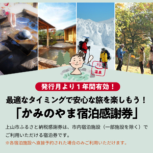 上山市ふるさと納税感謝券２,０００円分　0023-2402