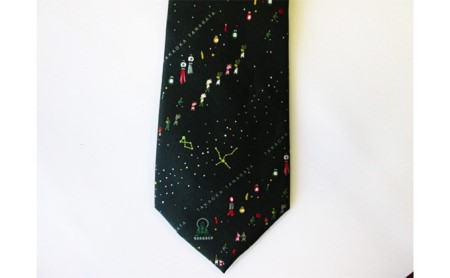 ネクタイ 高岡ネクタイ 高岡七夕 グリーン メンズ ファッション シルク おしゃれ プレゼント ギフト 贈り物 贈答 富山県 富山
