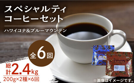 【全6回】スペシャルティコーヒー各200g コーヒー[XBE036]