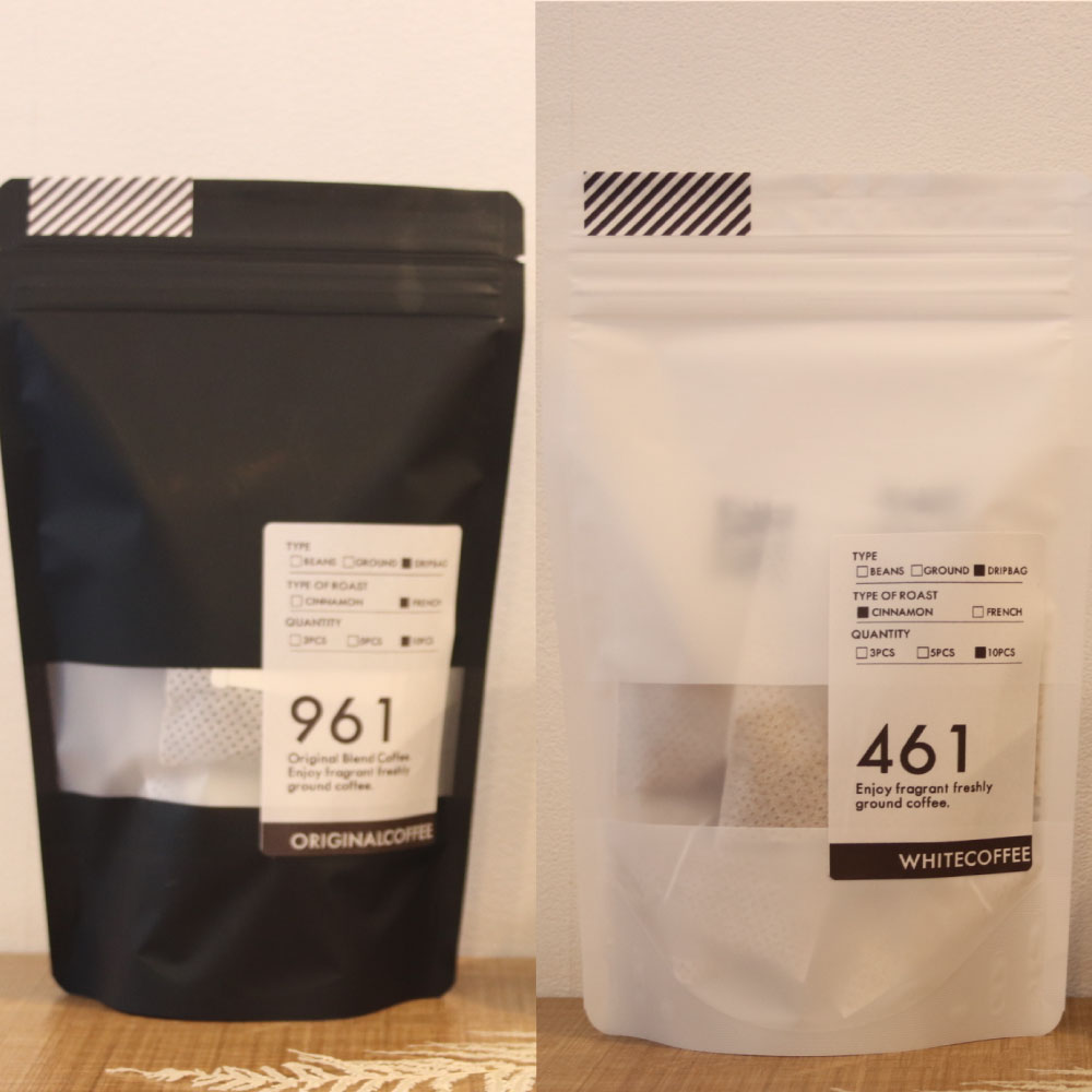 【ふるさと納税】ドリップコーヒー オリジナルブレンド セット 10g ( 深煎り 浅煎り コーヒー 各3パック / 5パック / 10パック ) 岩手県 金ケ崎町 ビギナー おすすめ おうちカフェ アイスコーヒー ドリップ 選べる お試し ギフト ドリップパック ドリップバッグ