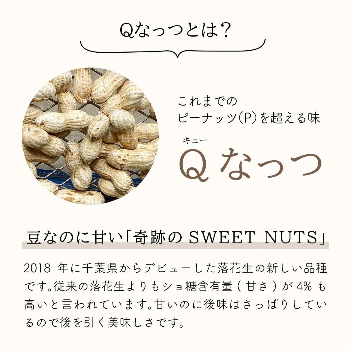 【先行受付・9月中旬より順次発送！】Qナッツ 生落花生 1.5kg SMAH014／ふるさと納税 落花生 生 生落花生 Qナッツ 生Qナッツ A品 大粒 希少 旬 季節限定 ふっくら 柔らか ほくほく