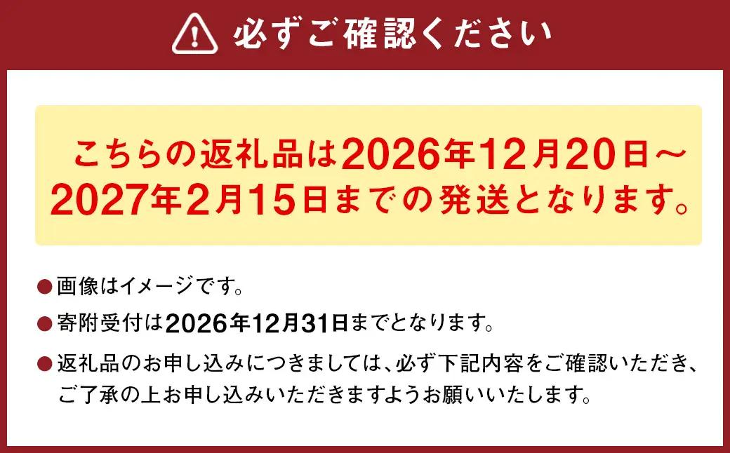 熊本県産晩白柚 2玉入り 【2026年12下旬発送開始】 みかん ミカン 柑橘 果物 くだもの フルーツ