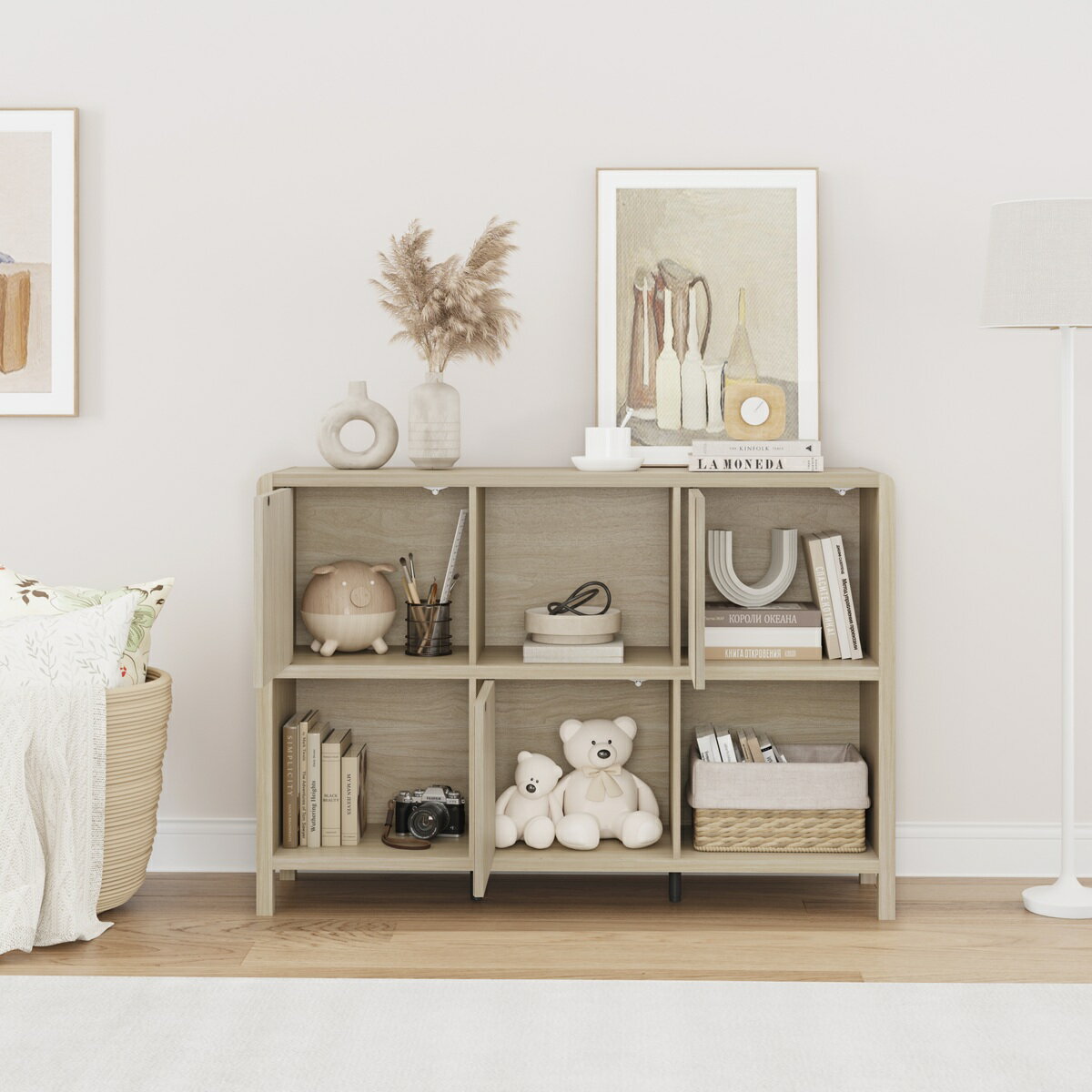 【ふるさと納税】角がRのサイドボード｜サイドボード 家具 [1283]