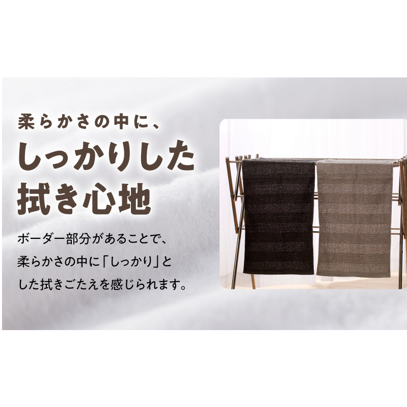 【TVで紹介！】ナチュレル 贅沢フェイスタオル 8枚（グレー系）【泉州タオル 国産 吸水 普段使い 無地 シンプル 日用品 家族 ファミリー】 010B1774_イメージ4