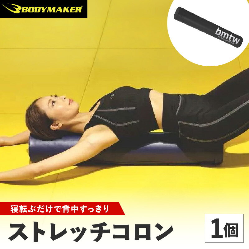 【ふるさと納税】ストレッチコロン ヨガポール 筋膜 ポールダイエット ストレッチ ストレッチ用ポール ポール エクササイズポール フォームローラー 体幹 ダイエット ヨガ トレーニング BODYMAKER ボディメーカー 大阪府 吹田市