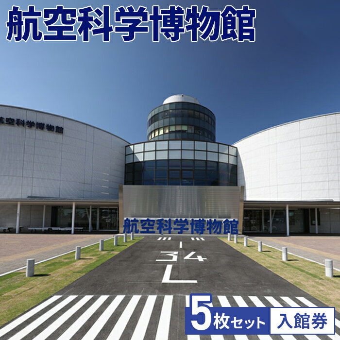 【ふるさと納税】No.036 航空科学博物館　入館券5枚セット ／ 観光 お出かけ 体験 チケット 飛行機 旅客機 B737MAXフライトシミュレーター 体験機器 送料無料 千葉県