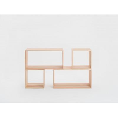 ふるさと納税 津山市 スギのストライプボックス　スモール　TSUYAMA FURNITURE |  | 01