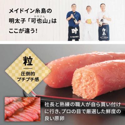 ふるさと納税 糸島市 【全10回定期便 】酒と醤油の辛子明太子「可也山」540g (270g×2箱 )[AKA016] |  | 02