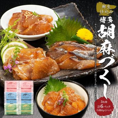 ふるさと納税 古賀市 鮮生仕込み　博多胡麻づくし