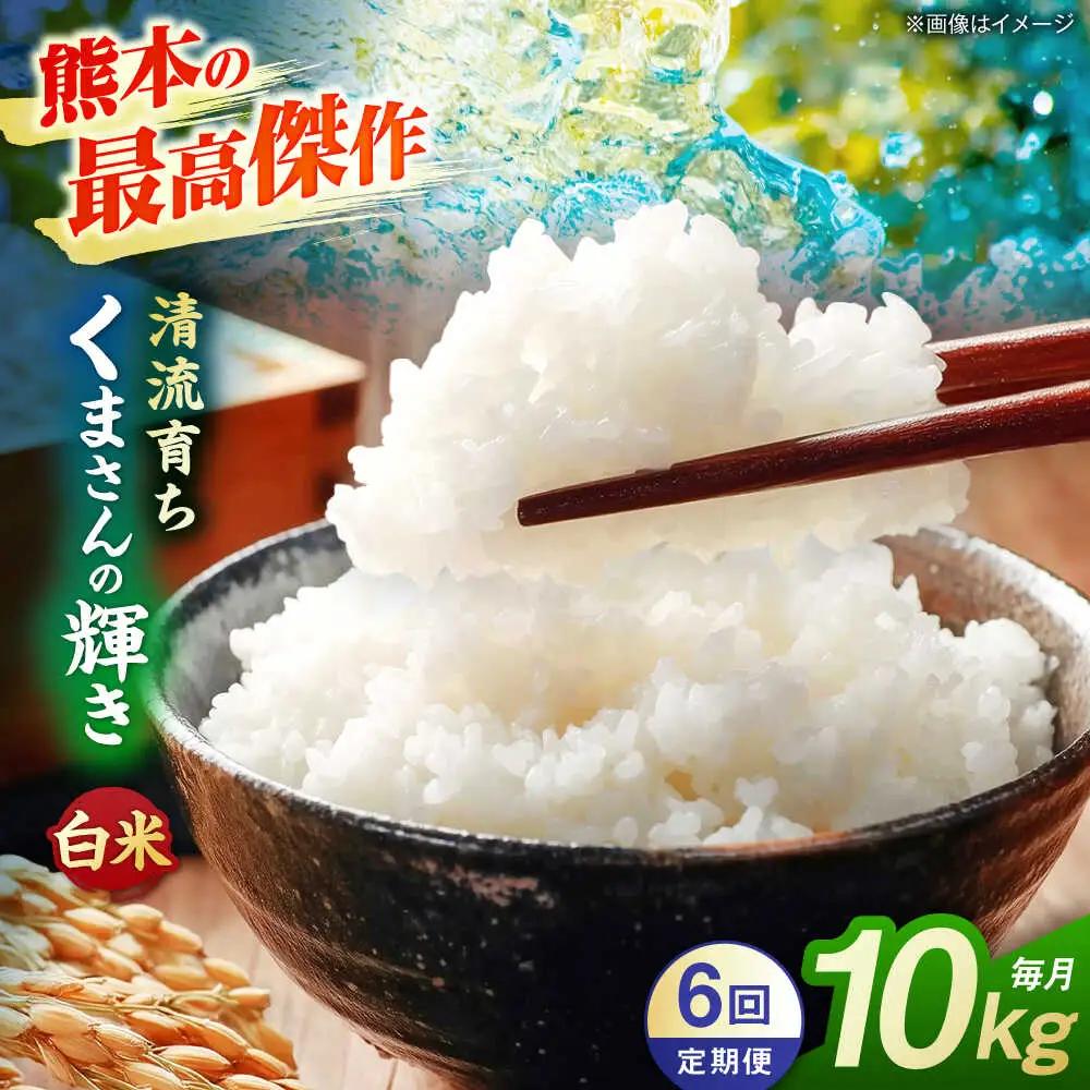【先行予約】【6回定期便】くまさんの輝き 白米  10kg 山鹿市産【奥村果実園】[ZFK022]