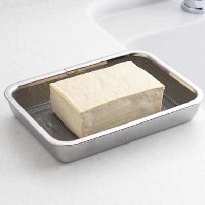 ふるさと納税 燕市 恒用製品　蓋付スタッキング出来るバット&ザル3点セット |  | 03