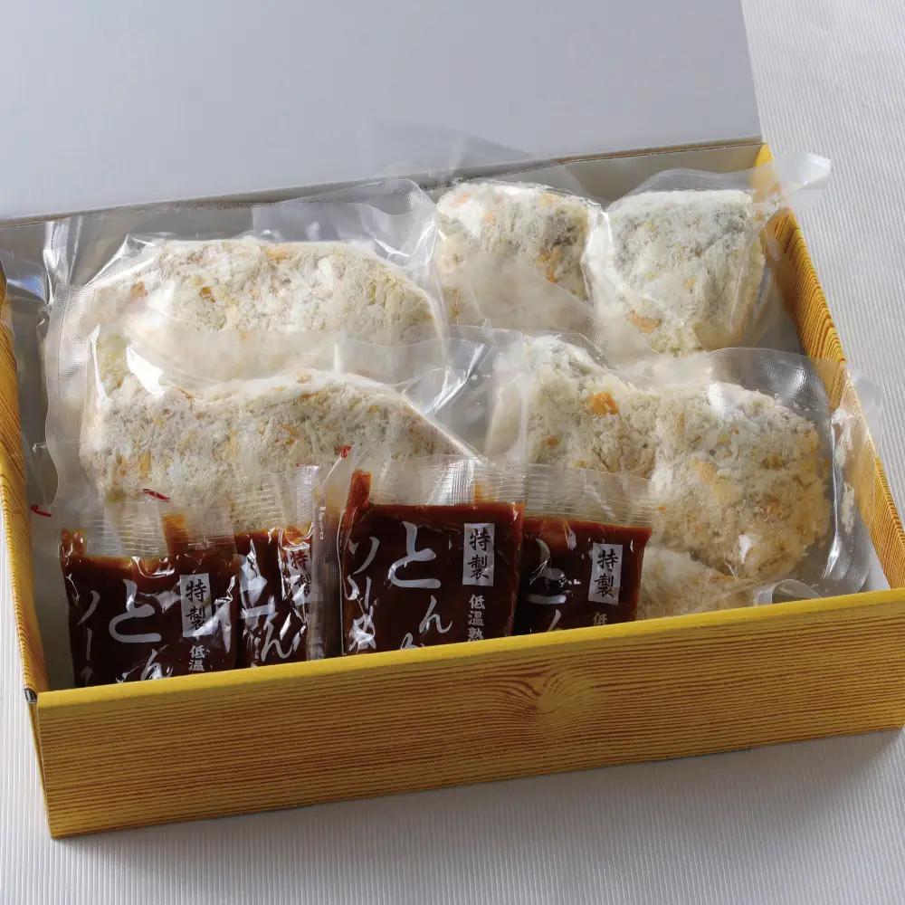 【かつくら】国産豚とんかつ詰め合わせ (8枚)｜京都 とんかつ専門店 人気セット 素材厳選