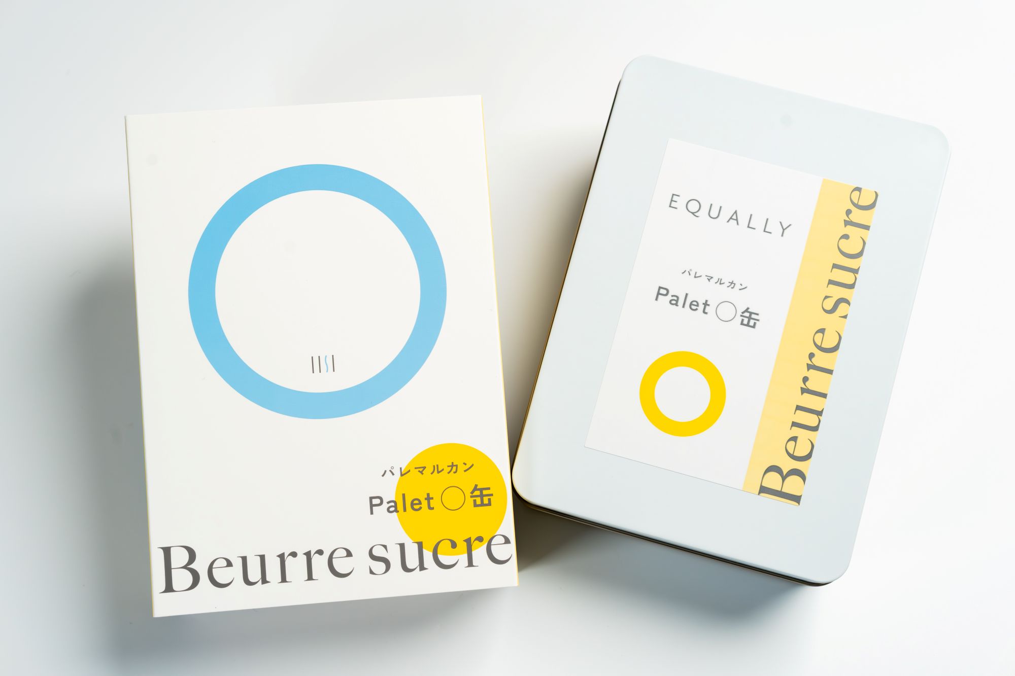 【EQUALLY】バターシュガークレープのパレマル-Palet○-缶【パレマル缶 スイーツ お菓子 焼菓子 焼き菓子 ご褒美 贅沢 お取り寄せ ギフト プレゼント イクオリー】