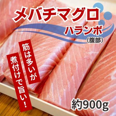 ふるさと納税 須崎市 【訳あり】メバチマグロハランボ　900g