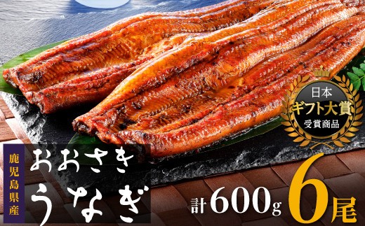 
                  【数量限定】鹿児島県産うなぎ長蒲焼6尾　 (合計600g以上)　 鰻 国産うなぎ蒲焼き たれ うな重 ひつまぶし ウナギ 蒲焼 人気 おすすめ 鹿児島県 大崎町 A920
                