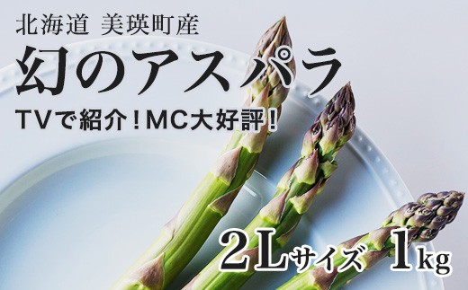 
                  【令和9年産先行予約】幻のアスパラ 2Lサイズ 1kg ラスノーブル 令和9年産 北海道 美瑛町 本山農場 グリーンアスパラ | グリーン アスパラガス アスパラ あすぱら あすぱらがす 採れたて ギフト 贈答 新鮮 旬 産地直送 野菜[017-81]
                