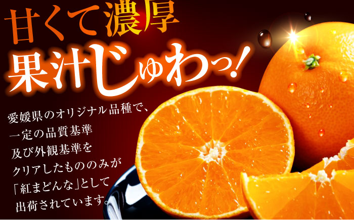  紅まどんな 4L〜2L玉サイズ 約3kg（8玉〜12玉入）【先行予約】【11月下旬から順次発送】化粧箱入 果物 フルーツ みかん ミカン まどんな 愛媛県大洲市/愛媛たいき農業協同組合[AGAO00
