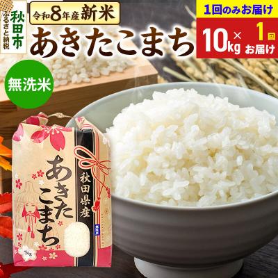 ふるさと納税 秋田市 先行受付 あきたこまち10kg 無洗米|15_kml-011001ms