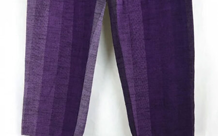 【男女兼用】久留米かすりもんぺ 広川町 / 野村織物有限会社[AFBF009]