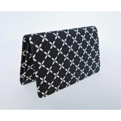 ふるさと納税 山梨県 甲州印伝　名刺入　「そよか(七宝繋ぎ)」 |  | 01