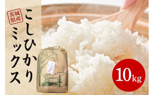 茨城県産 こしひかりミックス 令和7年産白米10kg B07-018