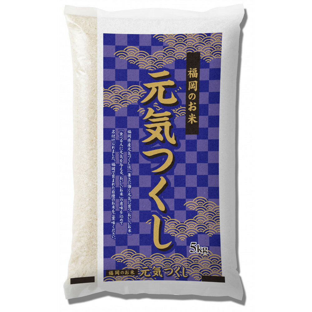 【ふるさと納税】【特A評価獲得！令和7年産】福岡県産 米 元気つくし 5kg 10kg 15kg | 令和7年 米 お米 こめ 白米 精米 ライス ブランド米 お取り寄せ 美味しい おいしい ご飯 ごはん 料理 調理 人気 おすすめ 小分け ふるさと納税 福岡県 大川市