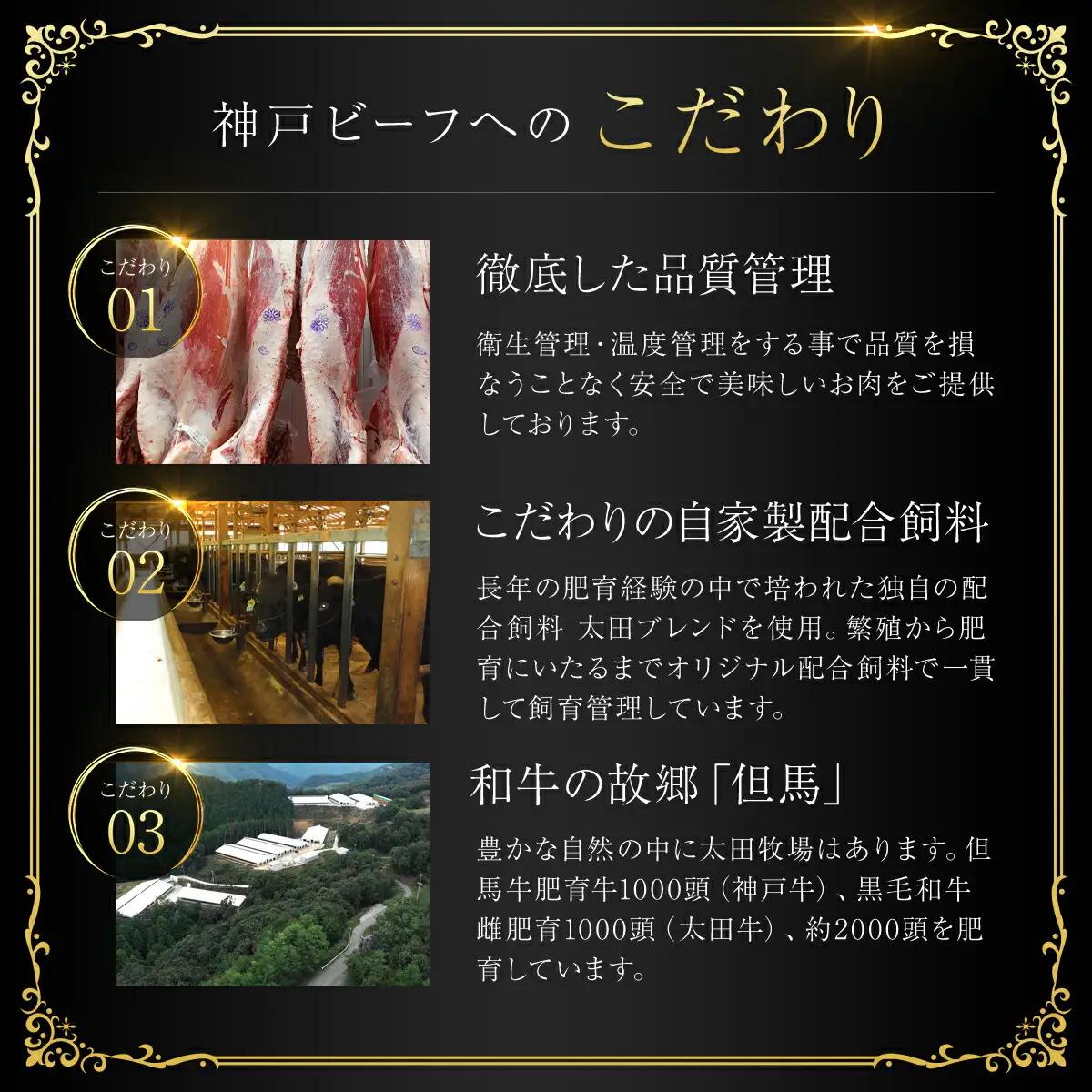神戸牛500g 神戸牛すき焼き・しゃぶしゃぶ用 牛肉 黒毛和牛