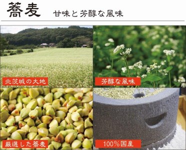 常陸秋そば 手打ち 生蕎麦 10人前 本わさび付_AI019