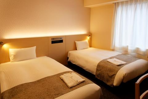 【THE KANZASHI TOKYO ASAKUSA】ホテル宿泊券 (TWIN ROOM 17～19㎡ 2名1室)