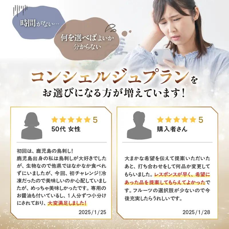 コンシェルジュプラン 寄付額 70万円 コース K000-CP070