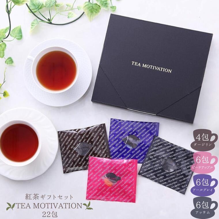 【ふるさと納税】選べる内容量！TEA MOTIVATION 紅茶 ギフト 4種